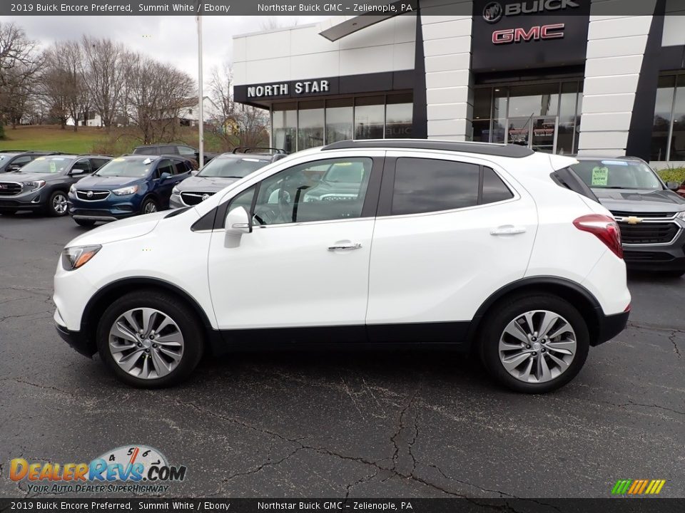 2019 Buick Encore Preferred Summit White / Ebony Photo #2