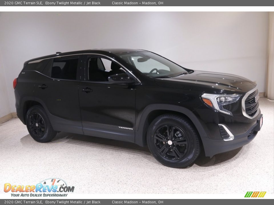 2020 GMC Terrain SLE Ebony Twilight Metallic / Jet Black Photo #1