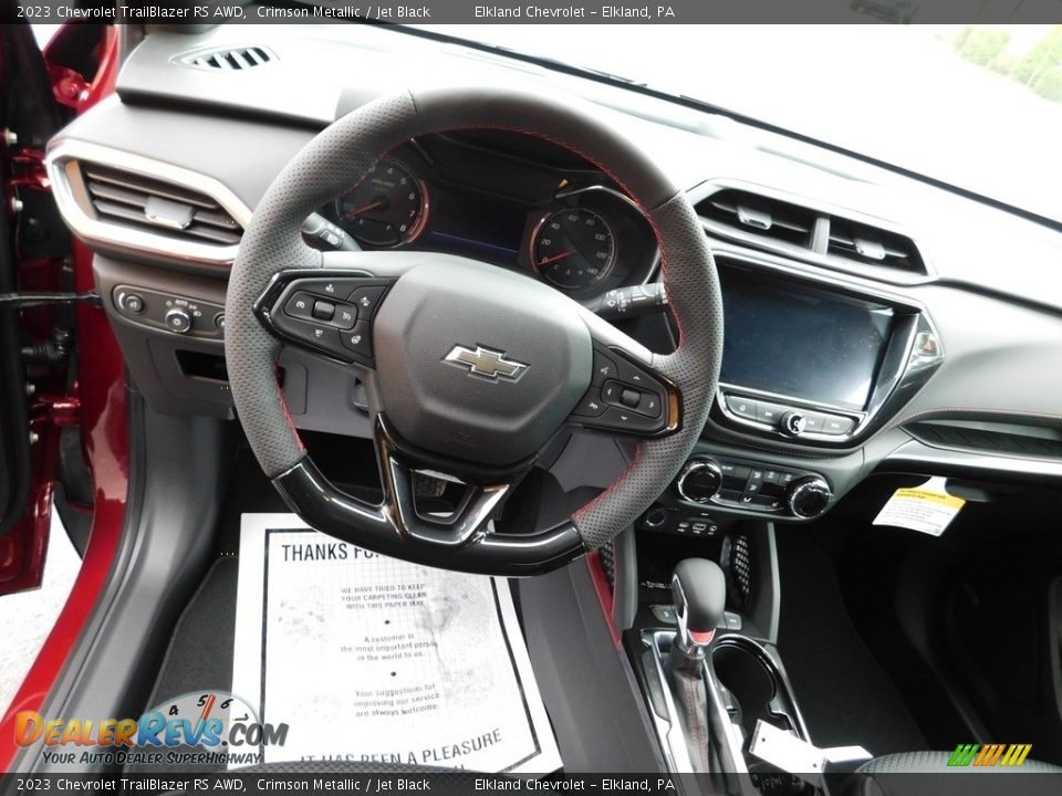 Dashboard of 2023 Chevrolet TrailBlazer RS AWD Photo #21