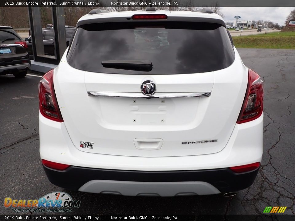 2019 Buick Encore Preferred Summit White / Ebony Photo #4