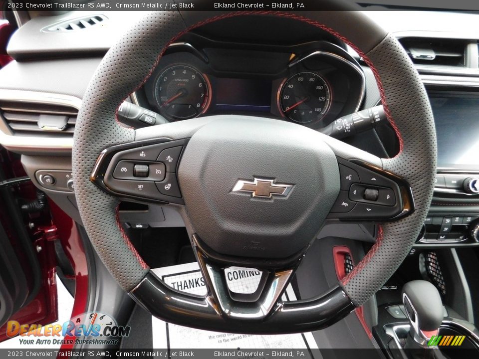 2023 Chevrolet TrailBlazer RS AWD Steering Wheel Photo #22