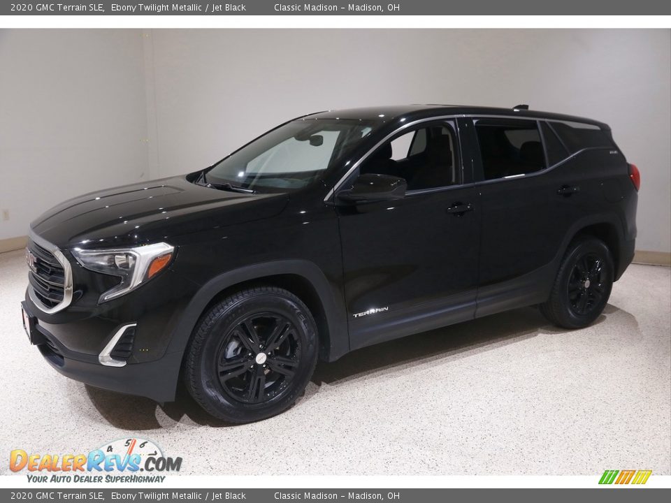 2020 GMC Terrain SLE Ebony Twilight Metallic / Jet Black Photo #3