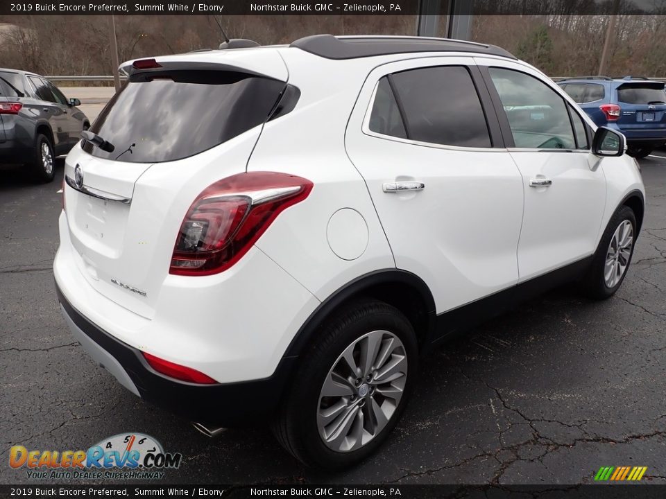 2019 Buick Encore Preferred Summit White / Ebony Photo #6