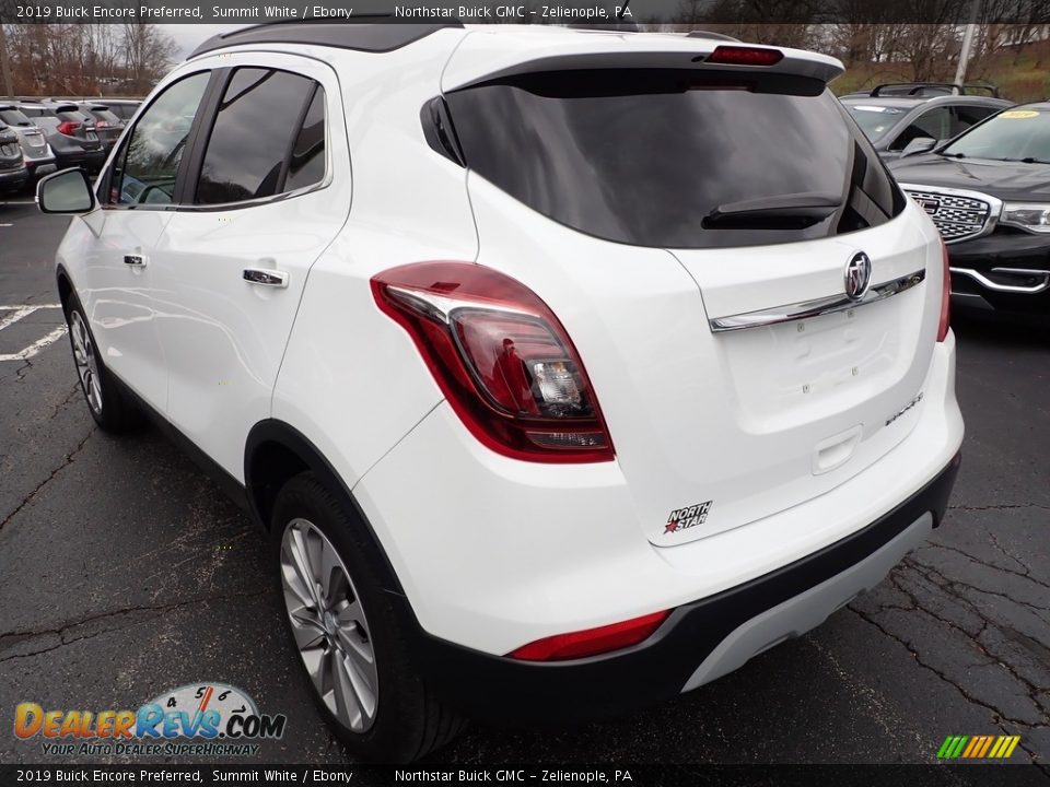 2019 Buick Encore Preferred Summit White / Ebony Photo #7