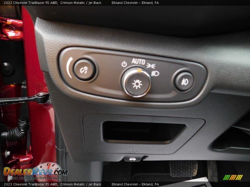 2023 Chevrolet TrailBlazer RS AWD Crimson Metallic / Jet Black Photo #25