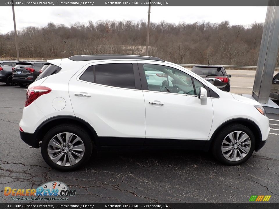2019 Buick Encore Preferred Summit White / Ebony Photo #8