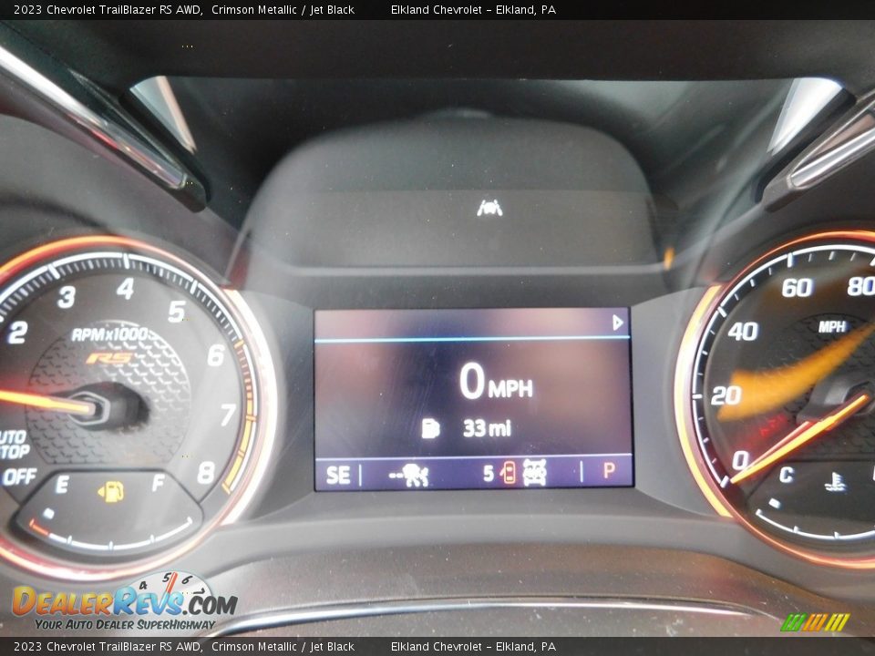 2023 Chevrolet TrailBlazer RS AWD Crimson Metallic / Jet Black Photo #26