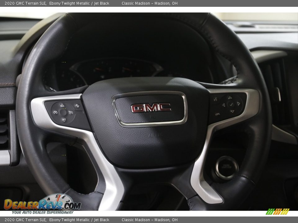 2020 GMC Terrain SLE Ebony Twilight Metallic / Jet Black Photo #7