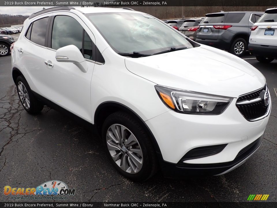 2019 Buick Encore Preferred Summit White / Ebony Photo #9