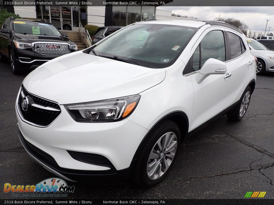 2019 Buick Encore Preferred Summit White / Ebony Photo #12