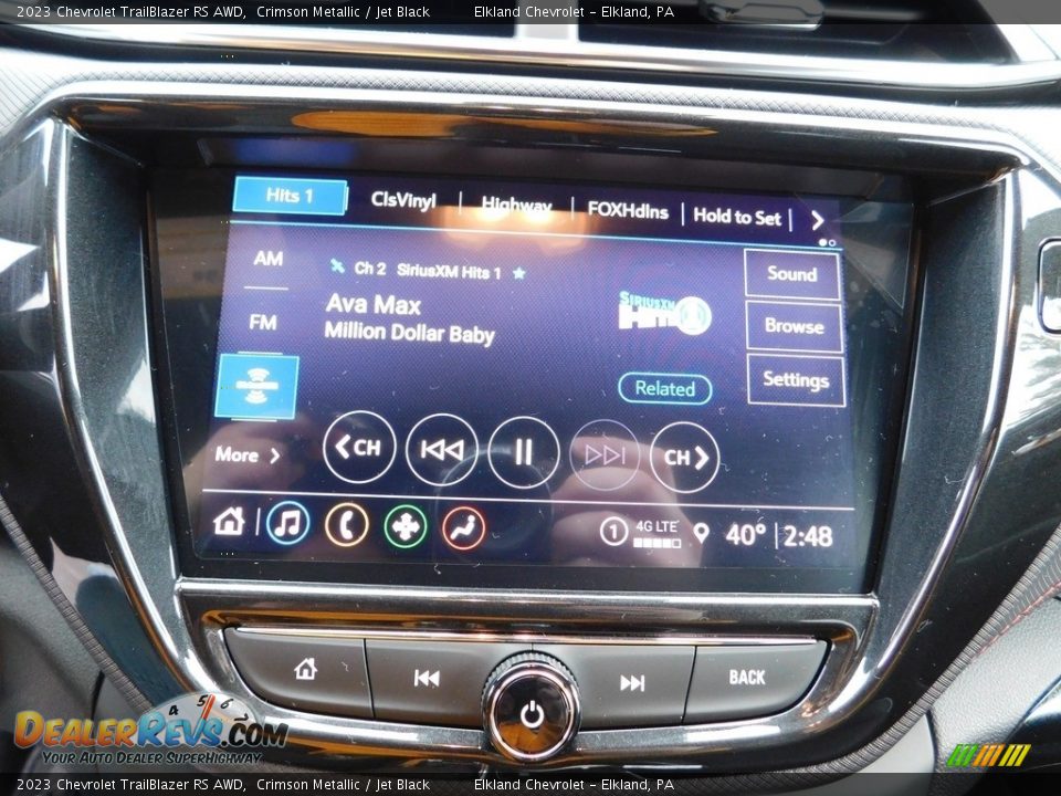 Controls of 2023 Chevrolet TrailBlazer RS AWD Photo #30