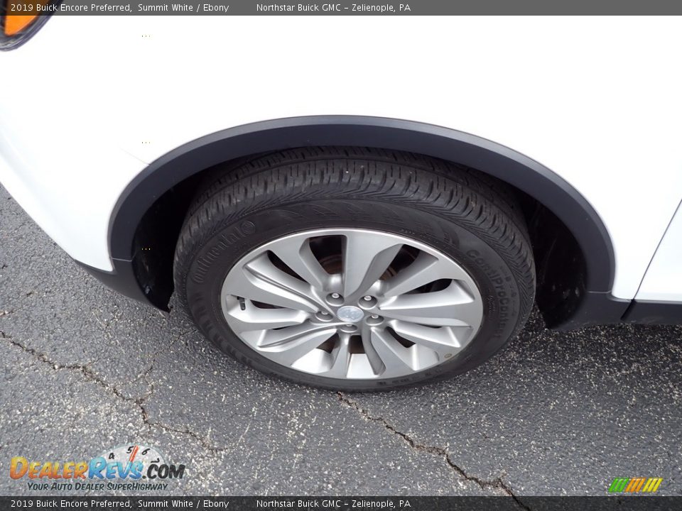 2019 Buick Encore Preferred Summit White / Ebony Photo #13