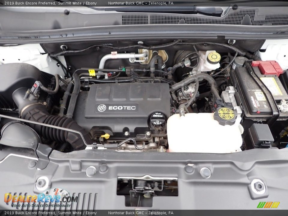 2019 Buick Encore Preferred Summit White / Ebony Photo #14