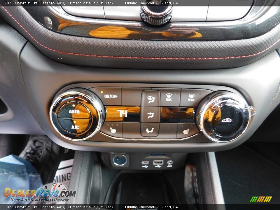 Controls of 2023 Chevrolet TrailBlazer RS AWD Photo #32