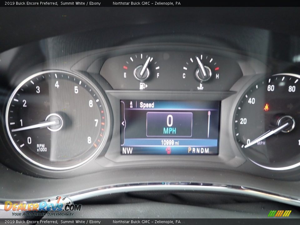 2019 Buick Encore Preferred Summit White / Ebony Photo #22