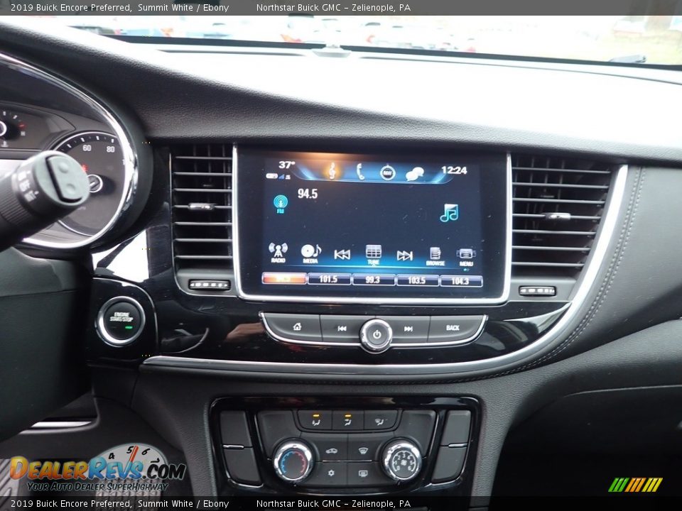 2019 Buick Encore Preferred Summit White / Ebony Photo #24