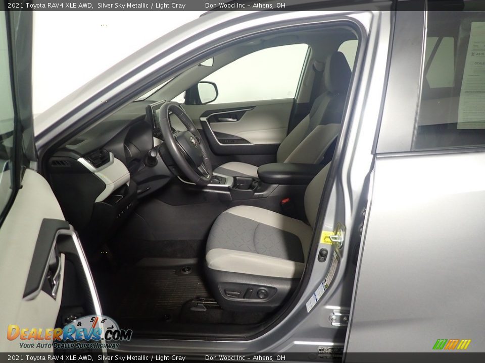 2021 Toyota RAV4 XLE AWD Silver Sky Metallic / Light Gray Photo #20