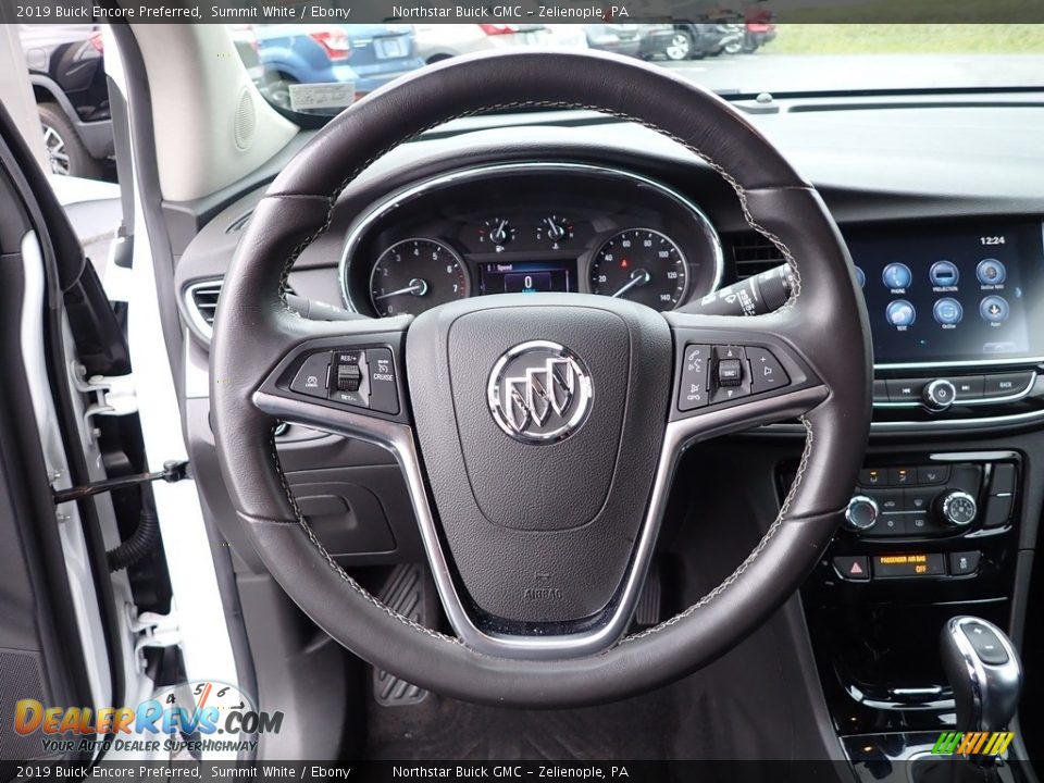 2019 Buick Encore Preferred Summit White / Ebony Photo #29
