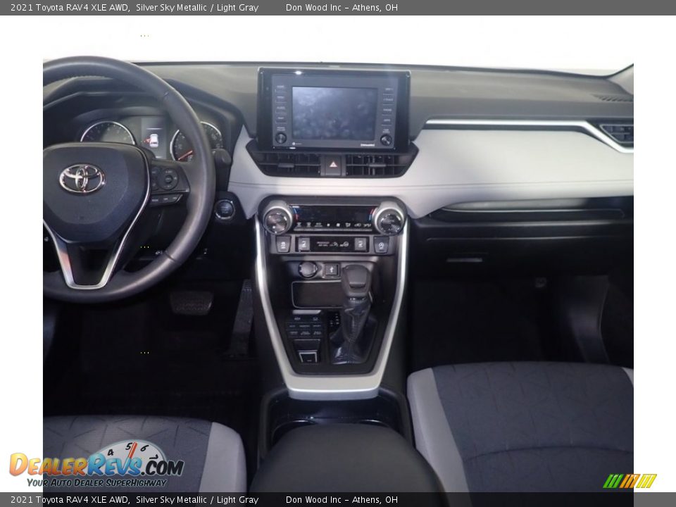 2021 Toyota RAV4 XLE AWD Silver Sky Metallic / Light Gray Photo #23