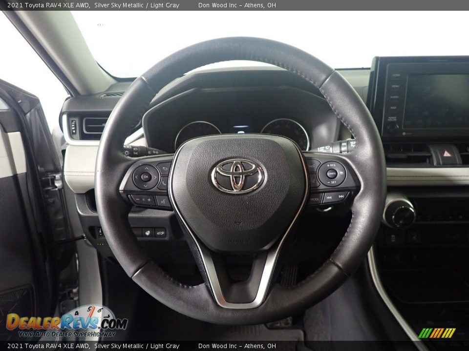 2021 Toyota RAV4 XLE AWD Silver Sky Metallic / Light Gray Photo #25