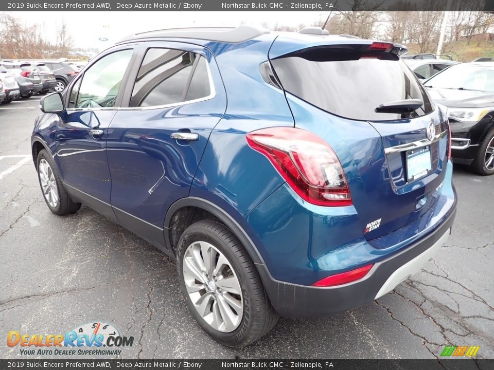 2019 Buick Encore Preferred AWD Deep Azure Metallic / Ebony Photo #3