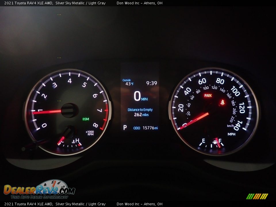 2021 Toyota RAV4 XLE AWD Silver Sky Metallic / Light Gray Photo #26
