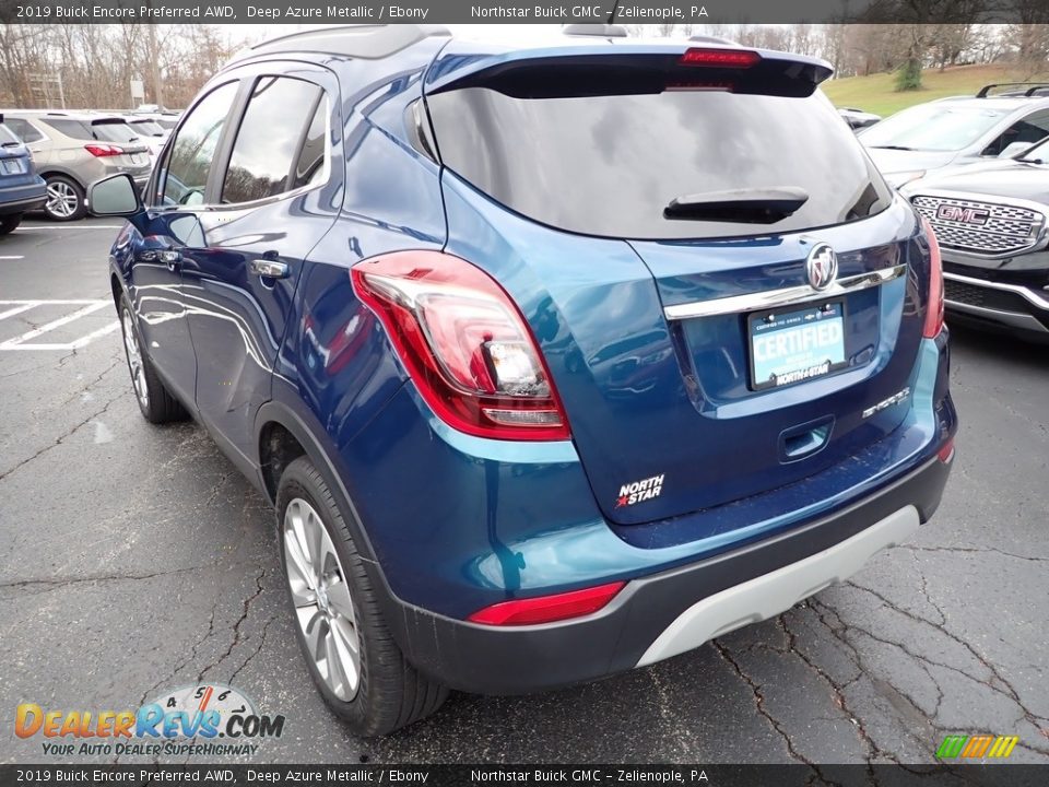 2019 Buick Encore Preferred AWD Deep Azure Metallic / Ebony Photo #4