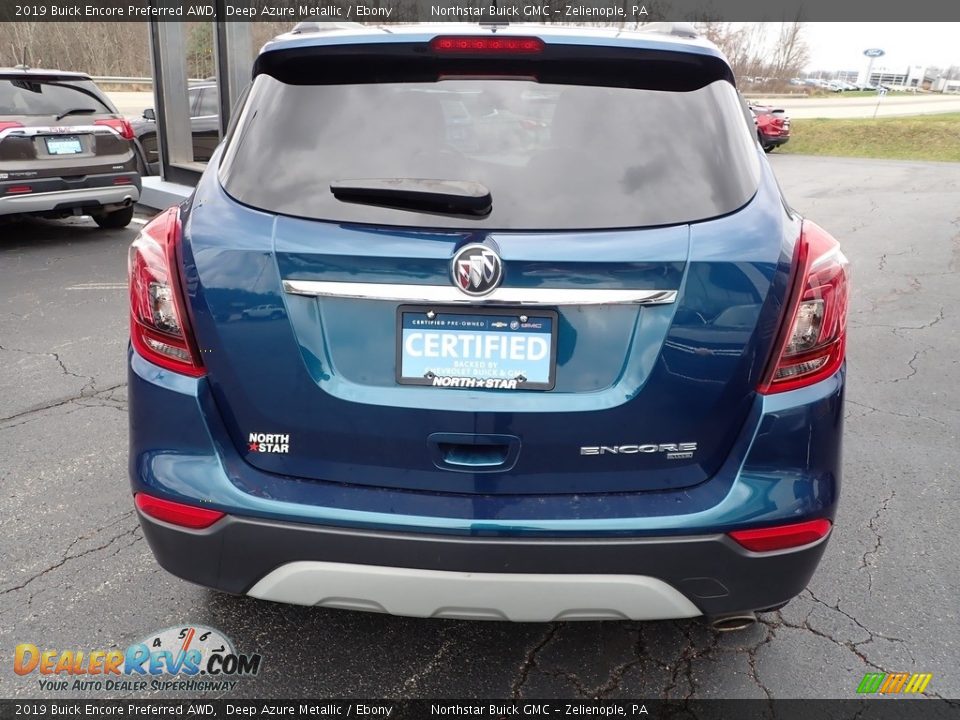 2019 Buick Encore Preferred AWD Deep Azure Metallic / Ebony Photo #5