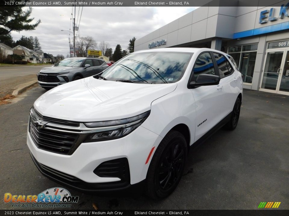 2023 Chevrolet Equinox LS AWD Summit White / Medium Ash Gray Photo #2