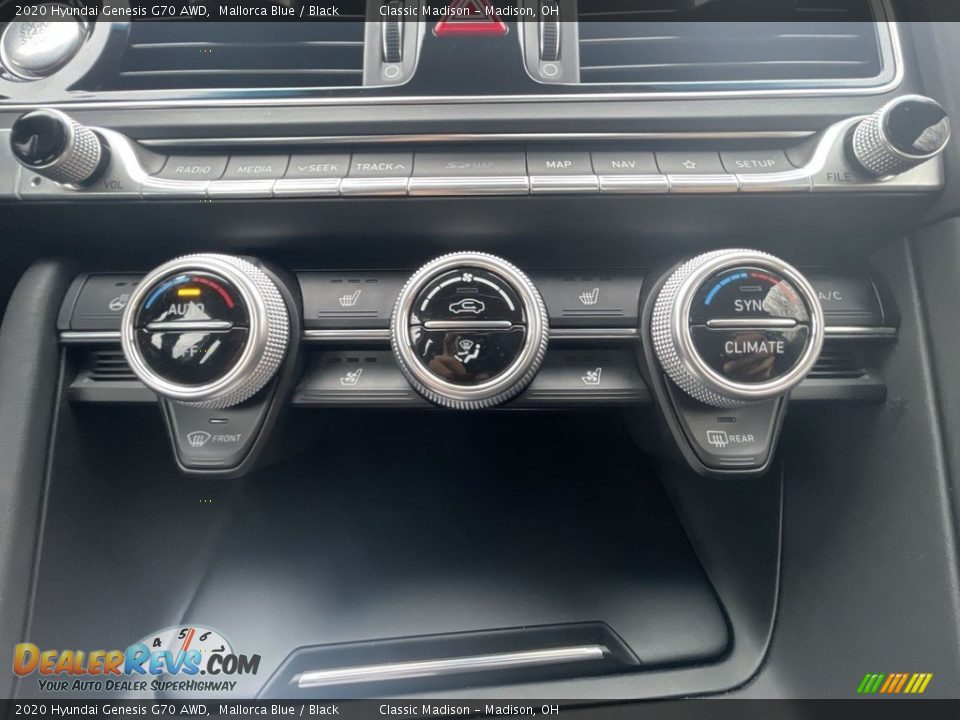 Controls of 2020 Hyundai Genesis G70 AWD Photo #13