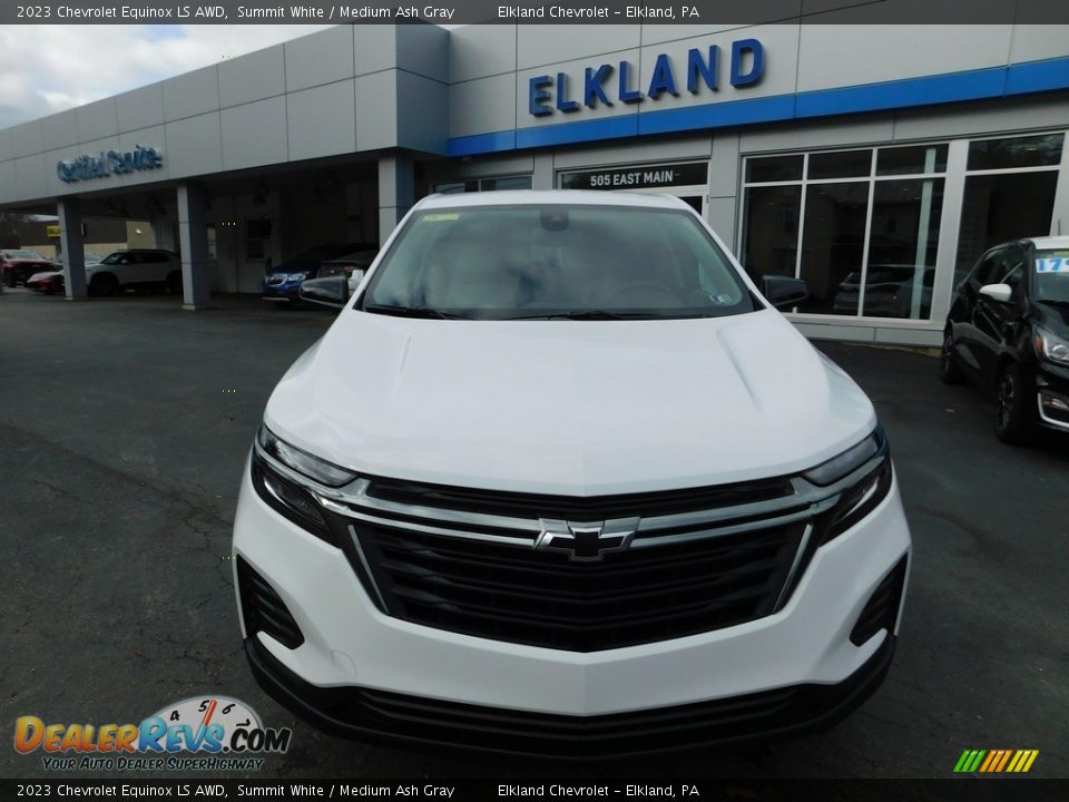 2023 Chevrolet Equinox LS AWD Summit White / Medium Ash Gray Photo #3