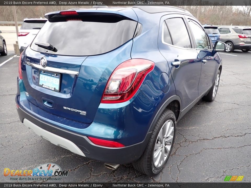 2019 Buick Encore Preferred AWD Deep Azure Metallic / Ebony Photo #6
