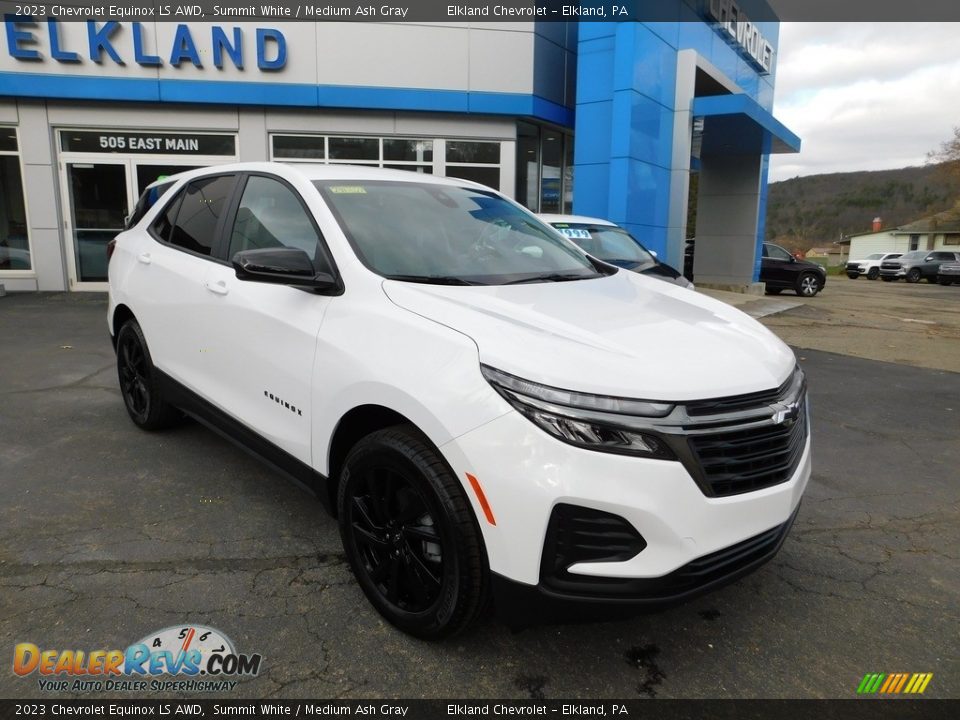 2023 Chevrolet Equinox LS AWD Summit White / Medium Ash Gray Photo #4