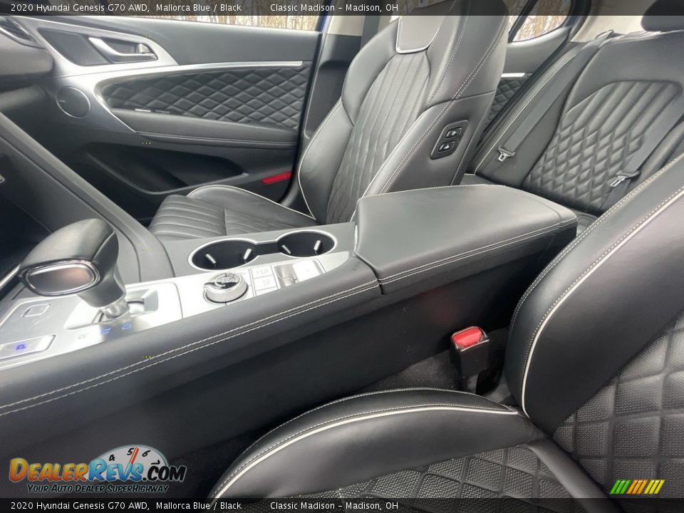 Front Seat of 2020 Hyundai Genesis G70 AWD Photo #15