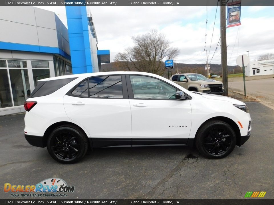 2023 Chevrolet Equinox LS AWD Summit White / Medium Ash Gray Photo #6