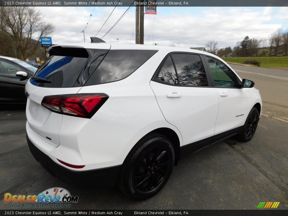 2023 Chevrolet Equinox LS AWD Summit White / Medium Ash Gray Photo #7