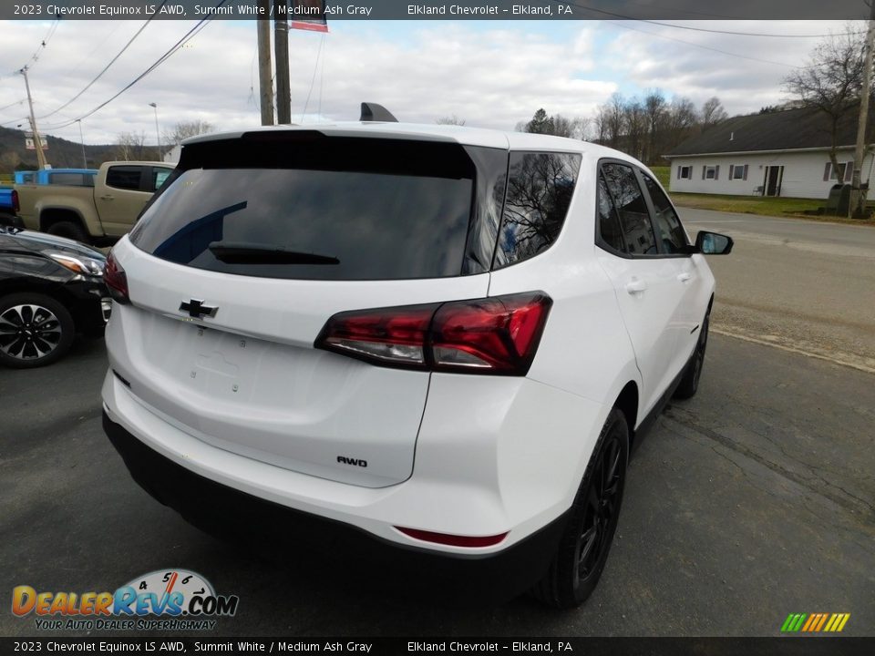 2023 Chevrolet Equinox LS AWD Summit White / Medium Ash Gray Photo #8