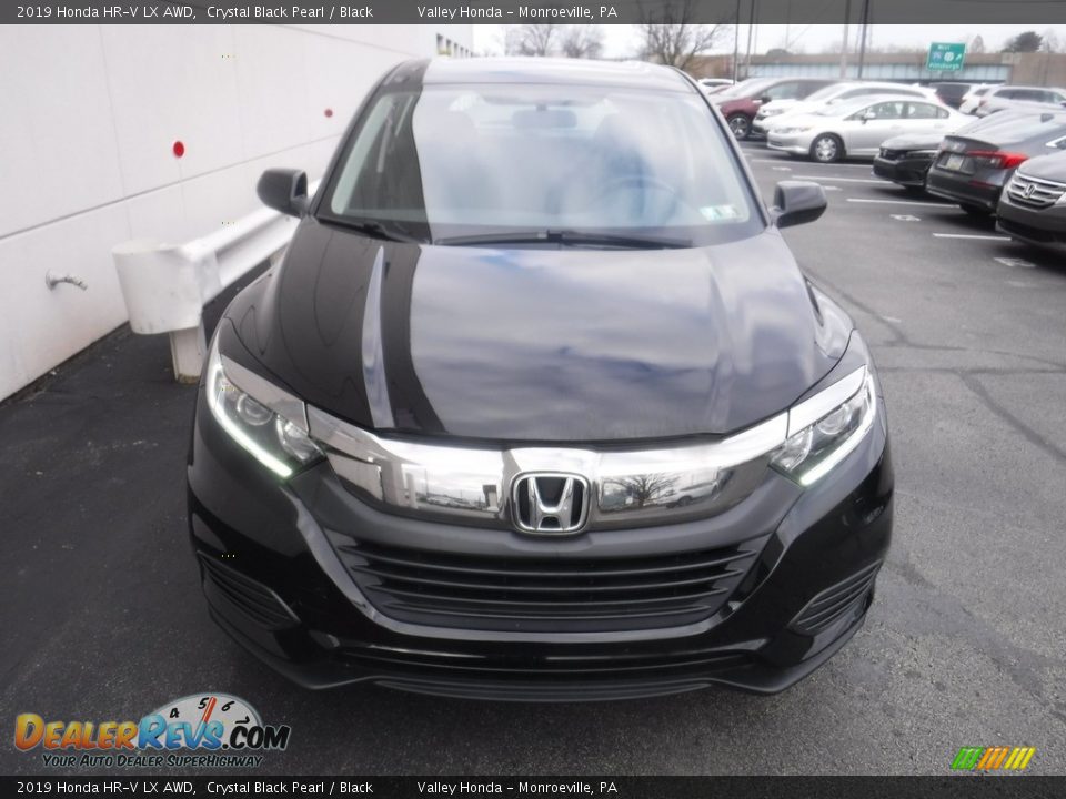 2019 Honda HR-V LX AWD Crystal Black Pearl / Black Photo #4