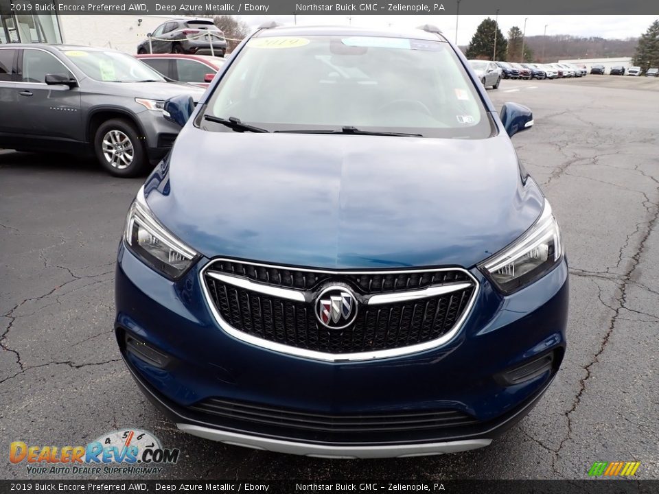 2019 Buick Encore Preferred AWD Deep Azure Metallic / Ebony Photo #11