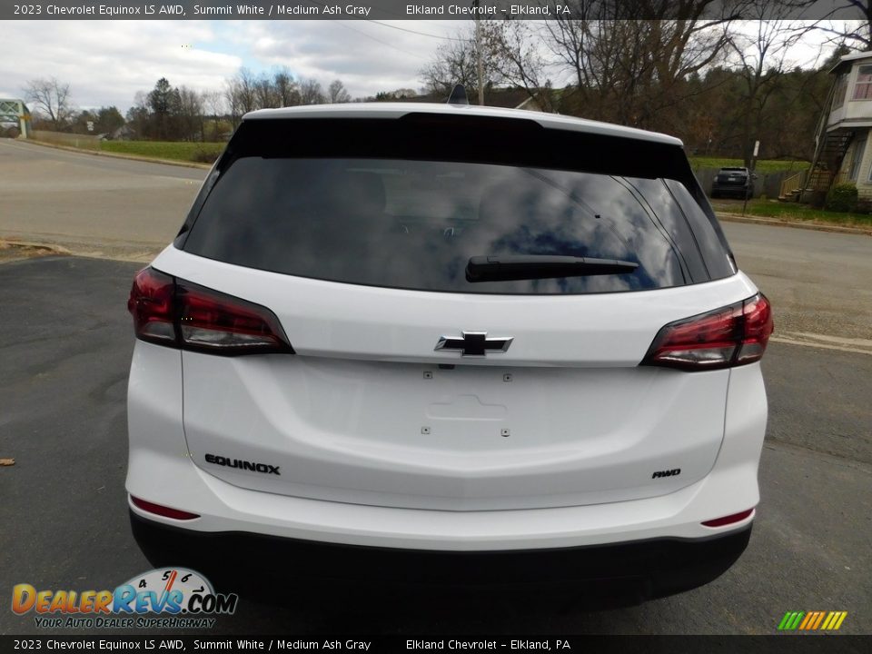 2023 Chevrolet Equinox LS AWD Summit White / Medium Ash Gray Photo #9