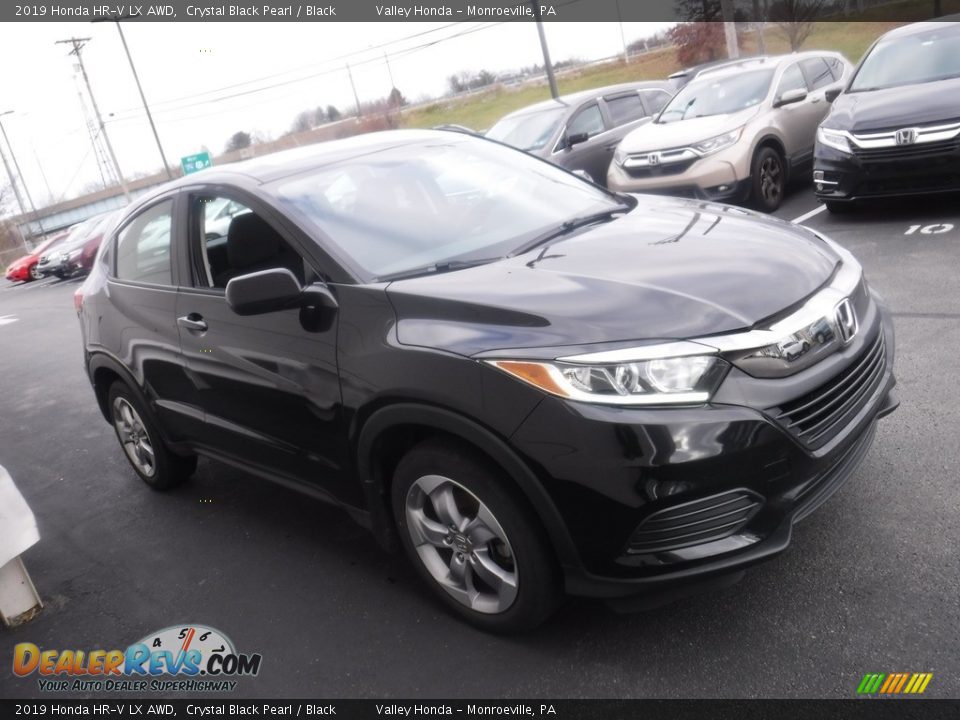 2019 Honda HR-V LX AWD Crystal Black Pearl / Black Photo #5