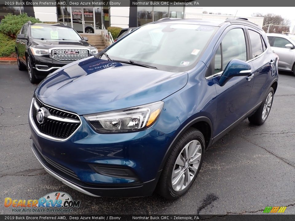 2019 Buick Encore Preferred AWD Deep Azure Metallic / Ebony Photo #12