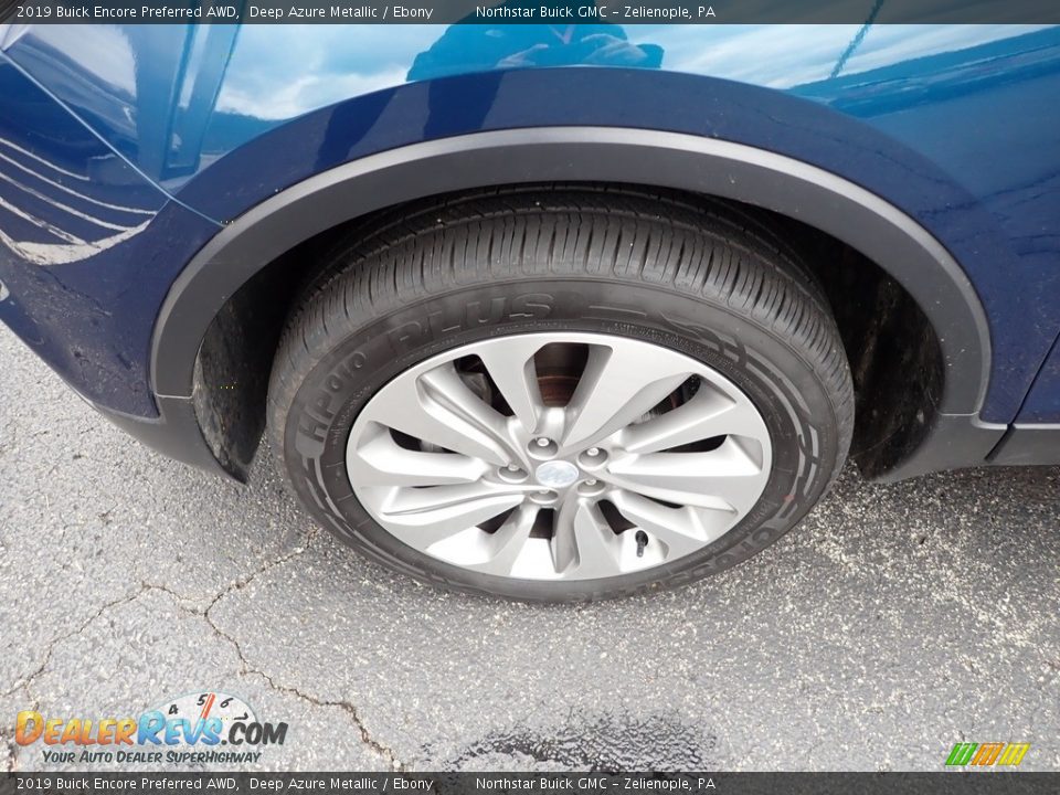 2019 Buick Encore Preferred AWD Deep Azure Metallic / Ebony Photo #13