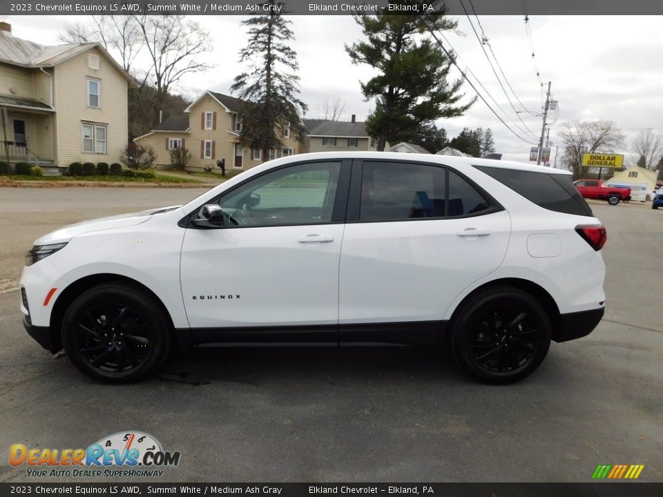 2023 Chevrolet Equinox LS AWD Summit White / Medium Ash Gray Photo #11