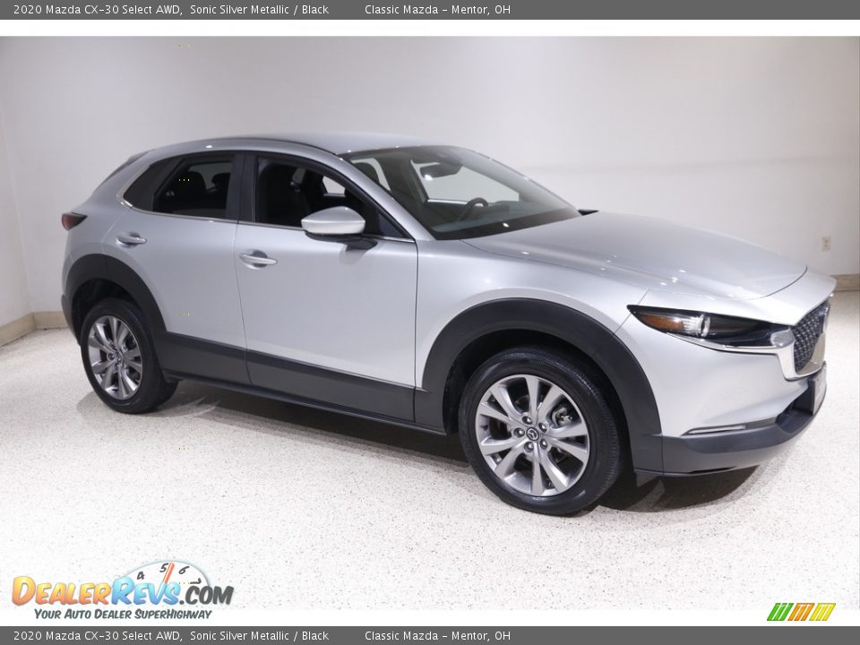 2020 Mazda CX-30 Select AWD Sonic Silver Metallic / Black Photo #1
