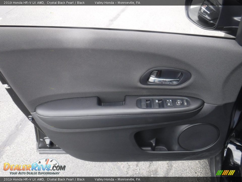 2019 Honda HR-V LX AWD Crystal Black Pearl / Black Photo #10