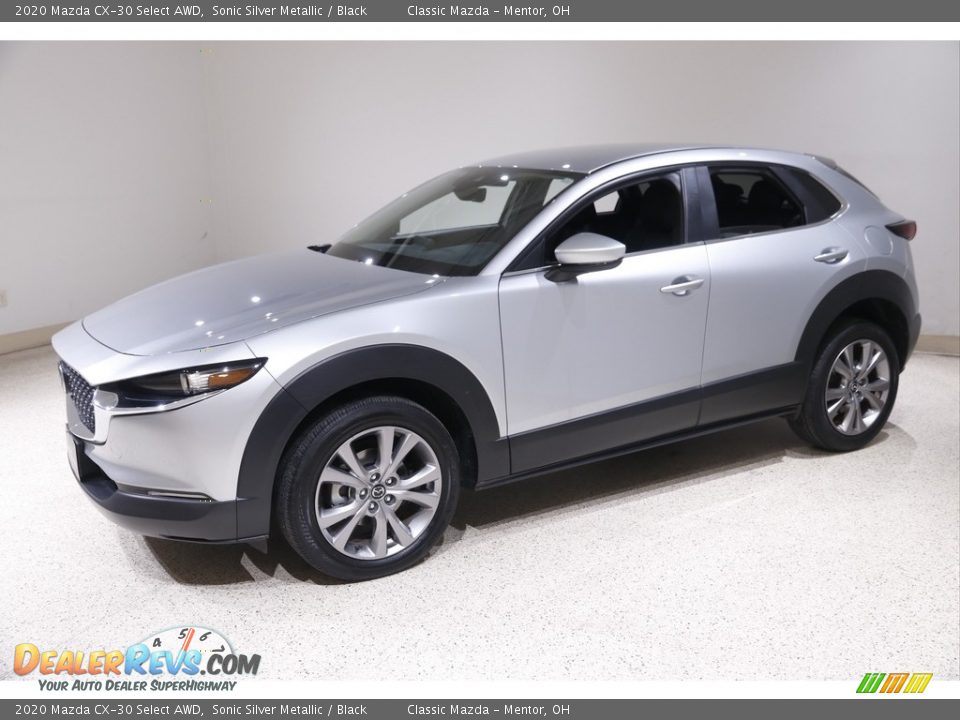 2020 Mazda CX-30 Select AWD Sonic Silver Metallic / Black Photo #3