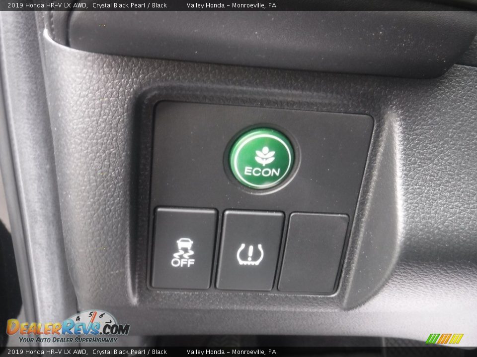 2019 Honda HR-V LX AWD Crystal Black Pearl / Black Photo #12