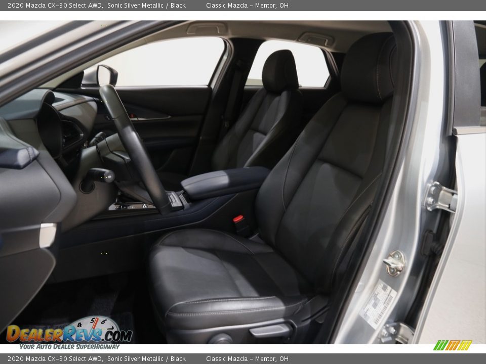 2020 Mazda CX-30 Select AWD Sonic Silver Metallic / Black Photo #5