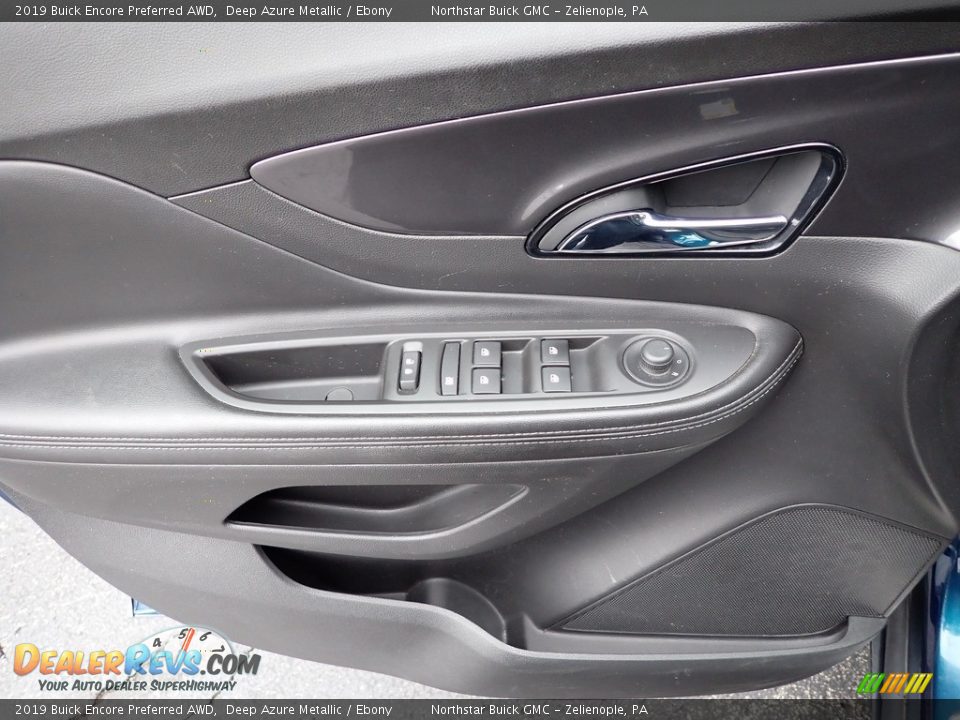 2019 Buick Encore Preferred AWD Deep Azure Metallic / Ebony Photo #21